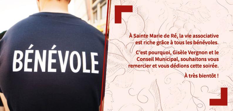 Soirée des bénévoles à Sainte-Marie-de-Ré