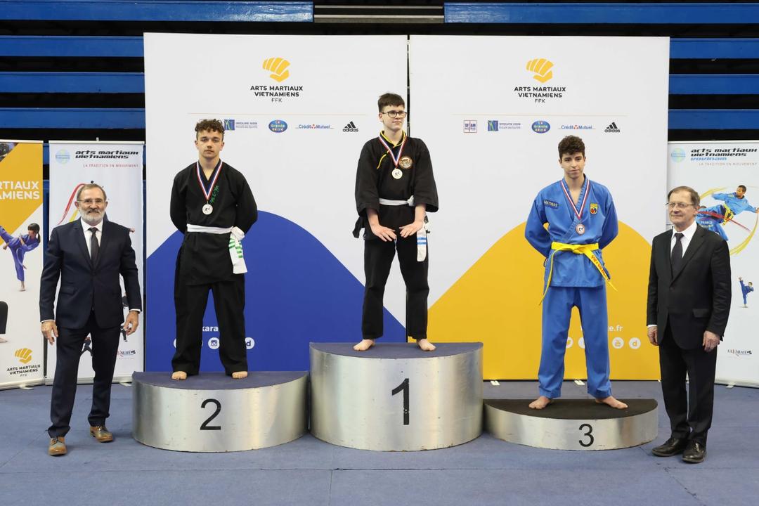 Djalil Penaud vice-champion de France en combat