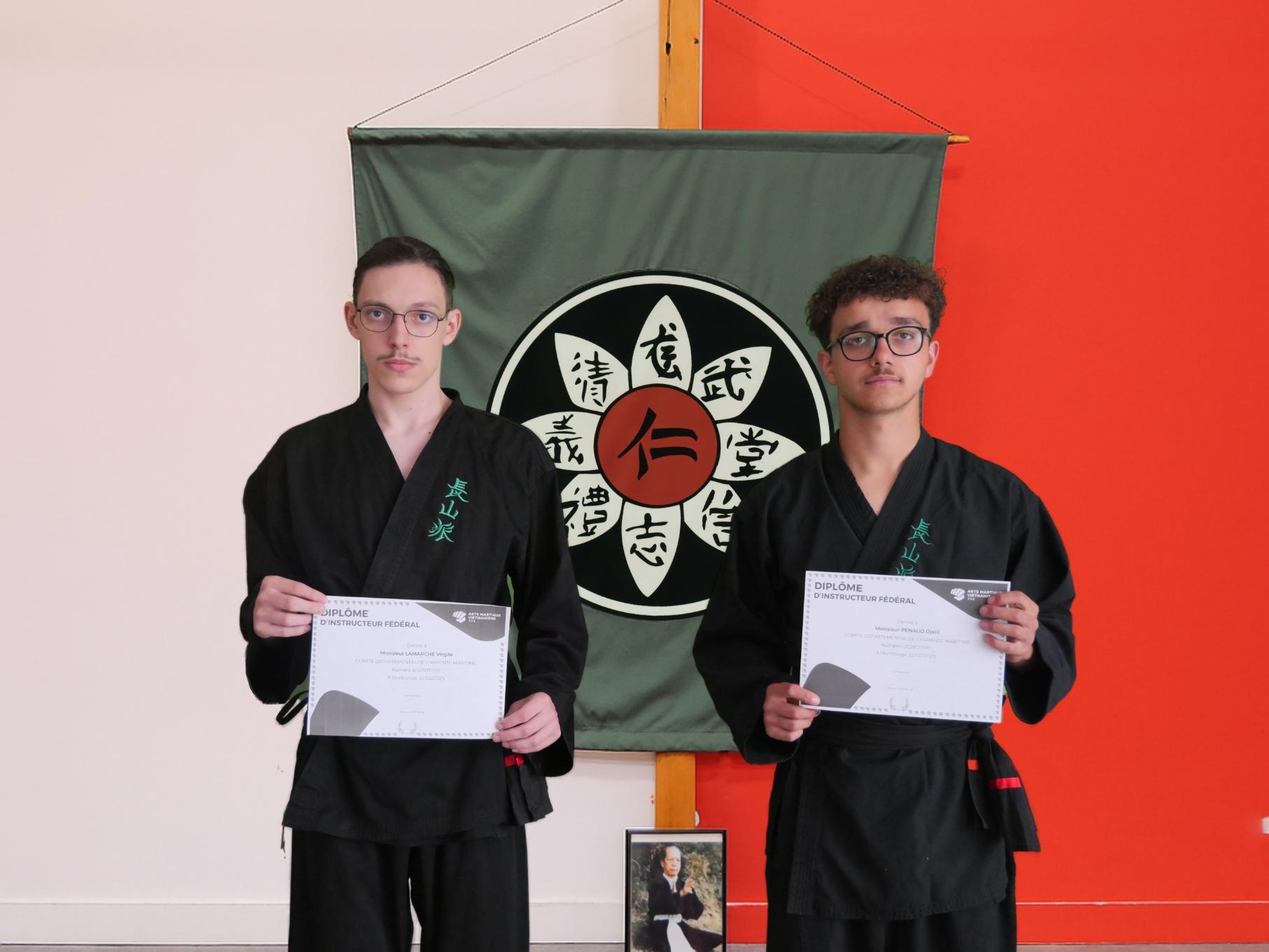 Du Vo Duong au Diplôme d’Instructeur Fédéral